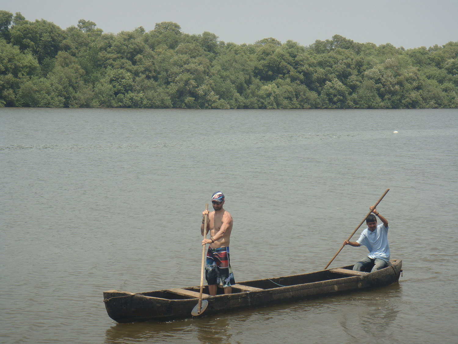 Canoeing Dr. Salim Ali Bird Sanctuary, Goa