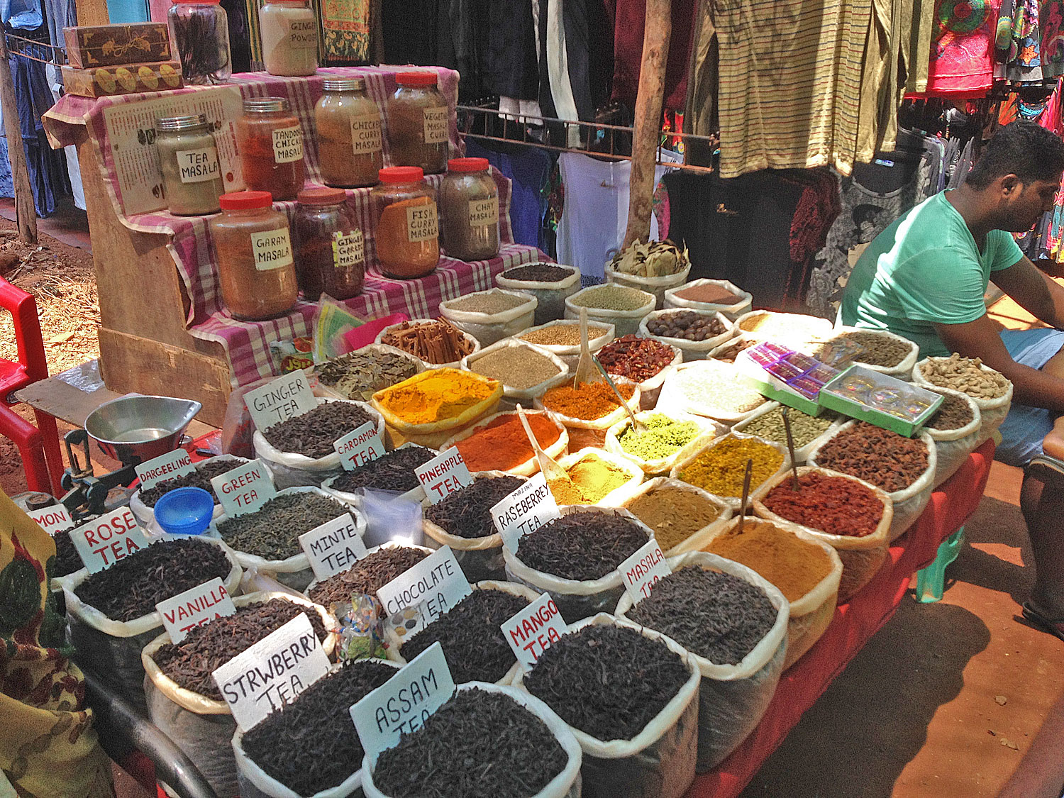 Load of the spices, Anjuna Goa