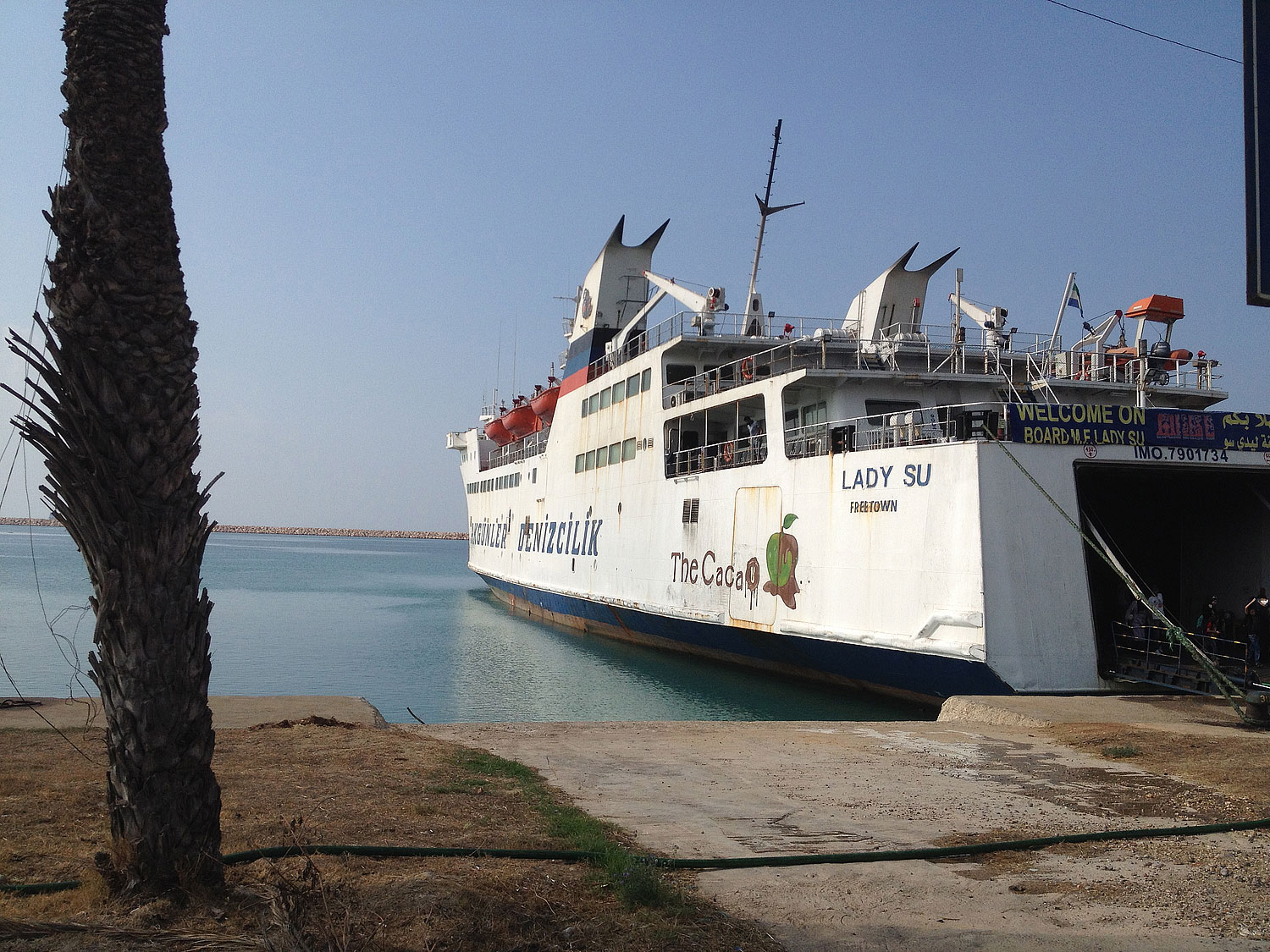 The Ferry at Tripoli port - Lebanon
