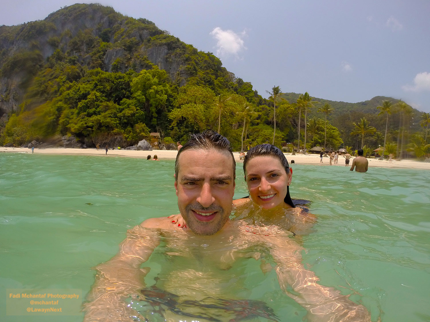 Swimming in Thailand