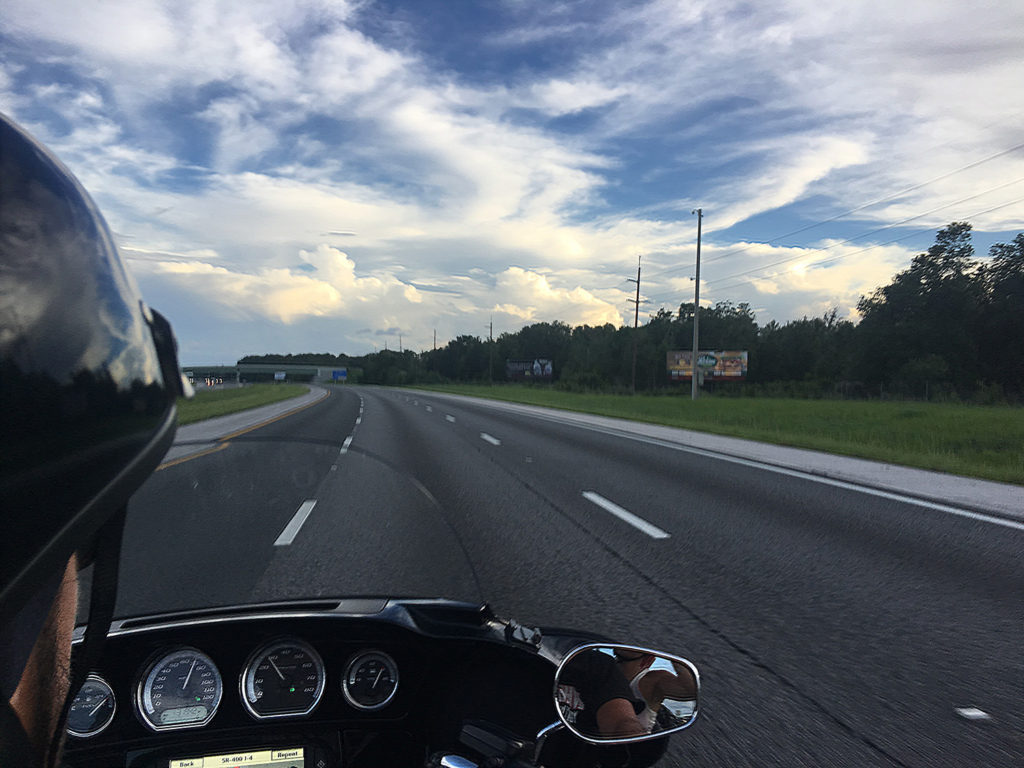 Riding from Daytona to Orlando