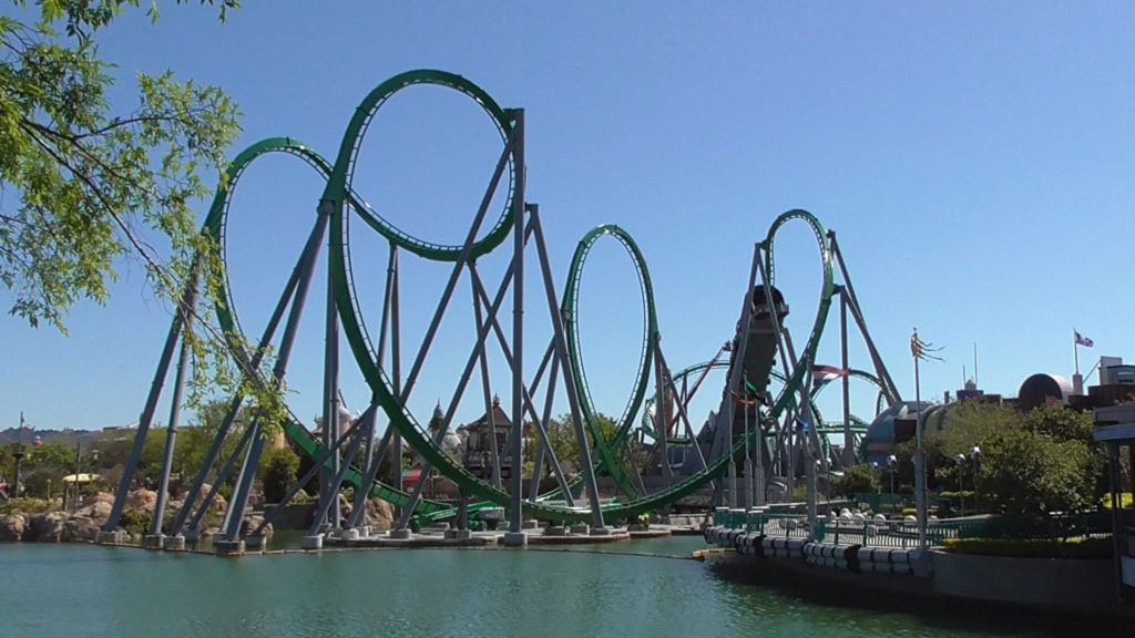 The Incredible Hulk coaster, Universal's Islands of Adventure, Universal Orlando Resort